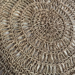 Natural Seagrass Pouffe - 60 - Flo & Joe