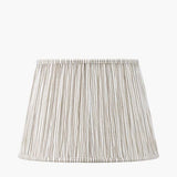 Natural Stripe Pleated Lampshade