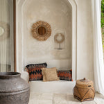 Oh My Gee Cushion Cover - Black Orange 100 x 35 cm - Flo & Joe