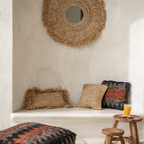 Oh My Gee Cushion Cover - Black Orange 60 x 60cm - Flo & Joe