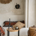 Oh My Gee Cushion Cover - Black Orange 60 x 60cm - Flo & Joe