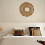 Oh My Gee Cushion Cover - Black Orange 60 x 60cm - Flo & Joe