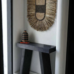 The Dada Wall Deco - Natural  Raffia Rattan Hanging - Flo & Joe