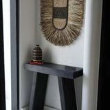 The Dada Wall Deco - Natural  Raffia Rattan Hanging - Flo & Joe