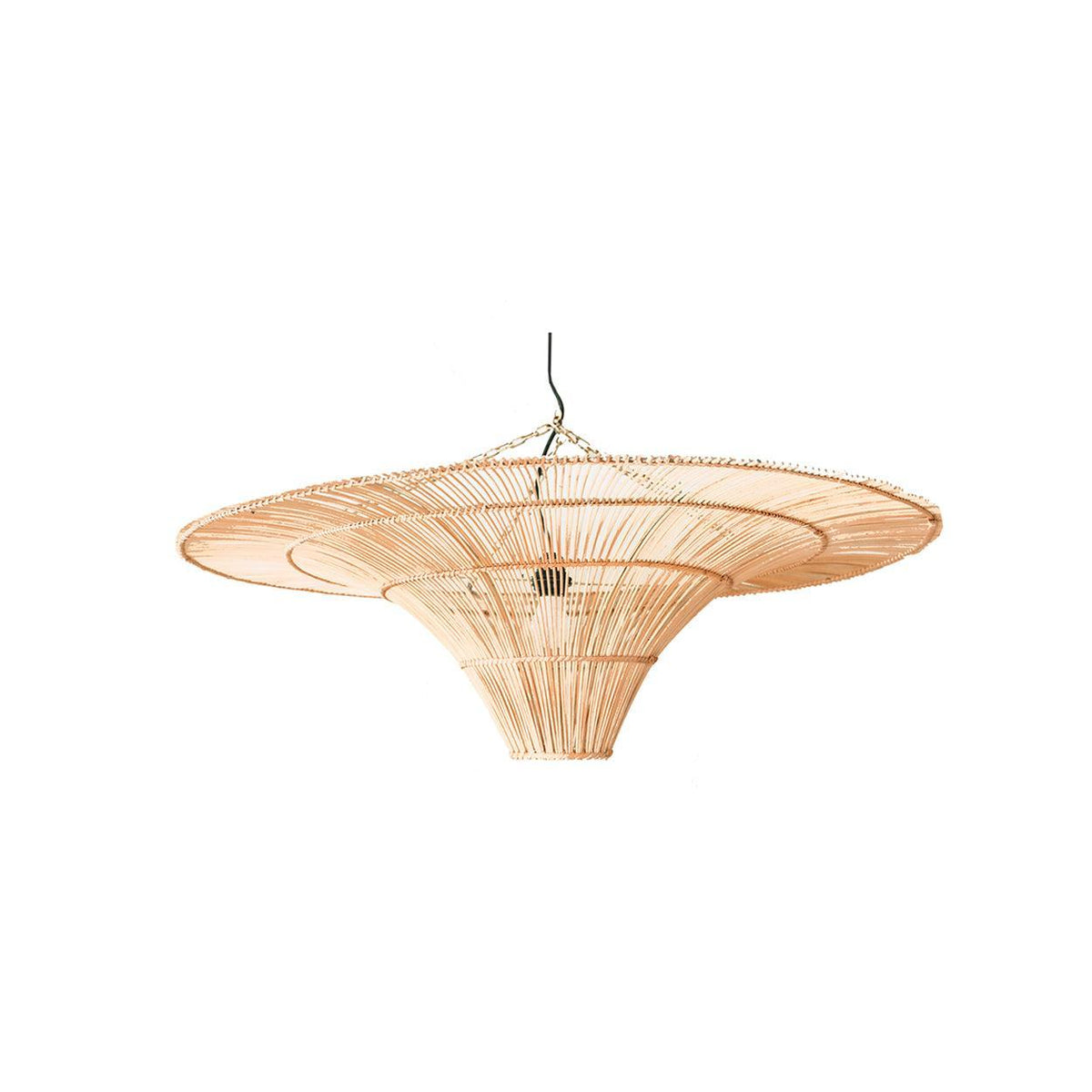 The sky pendant   natural   60 cm   flo & joe