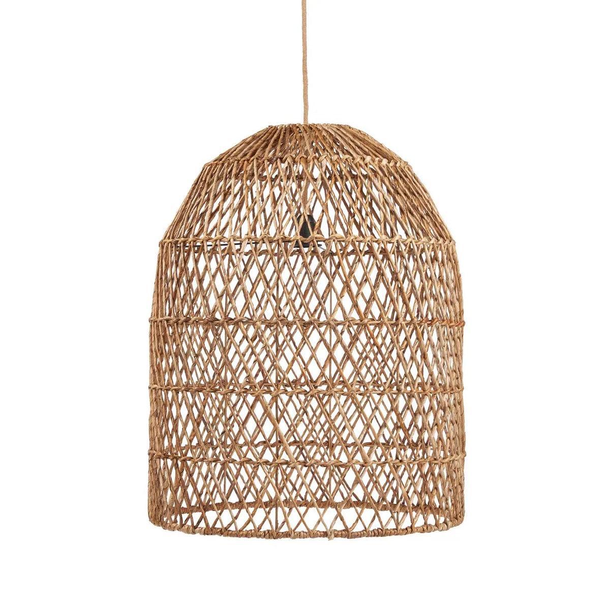 The Xiomara Pendant - Natural - Rattan - Extra Large - Flo & Joe Statement Lighting