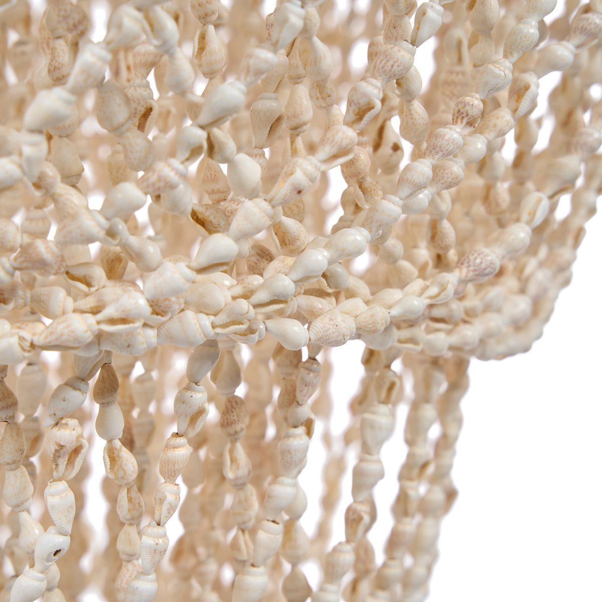 The Ocean Tower Shell Chandelier