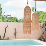 Squid Natural RattanPendant Light - Medium - Flo & Joe