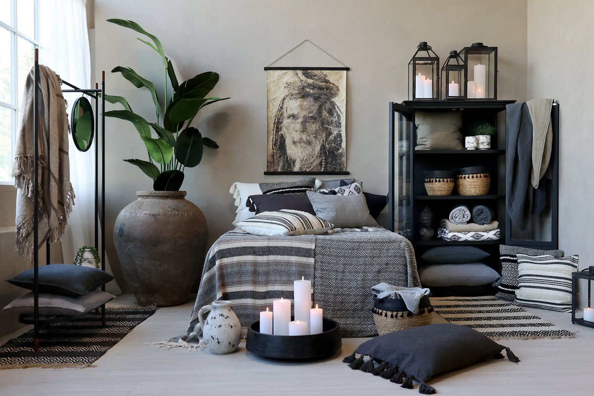 Stonewashed eucalyptus quilt   flo & joe