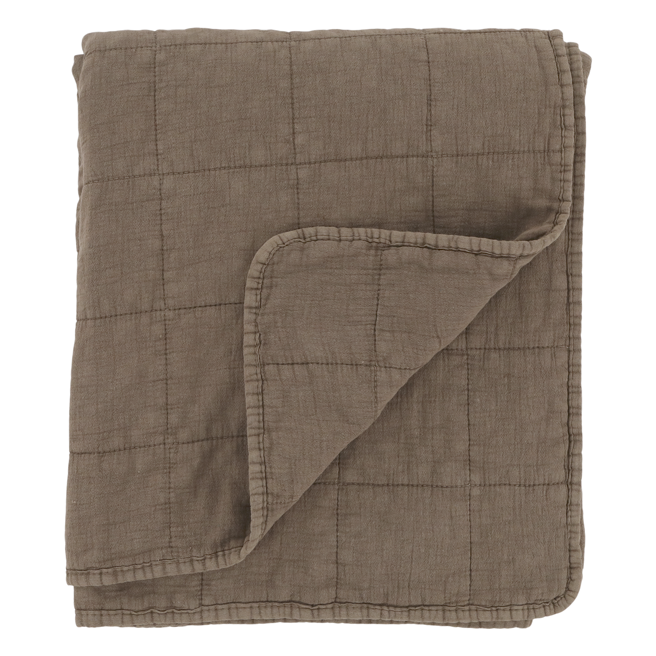 Stonewashed Mocha Quilt - Flo & Joe