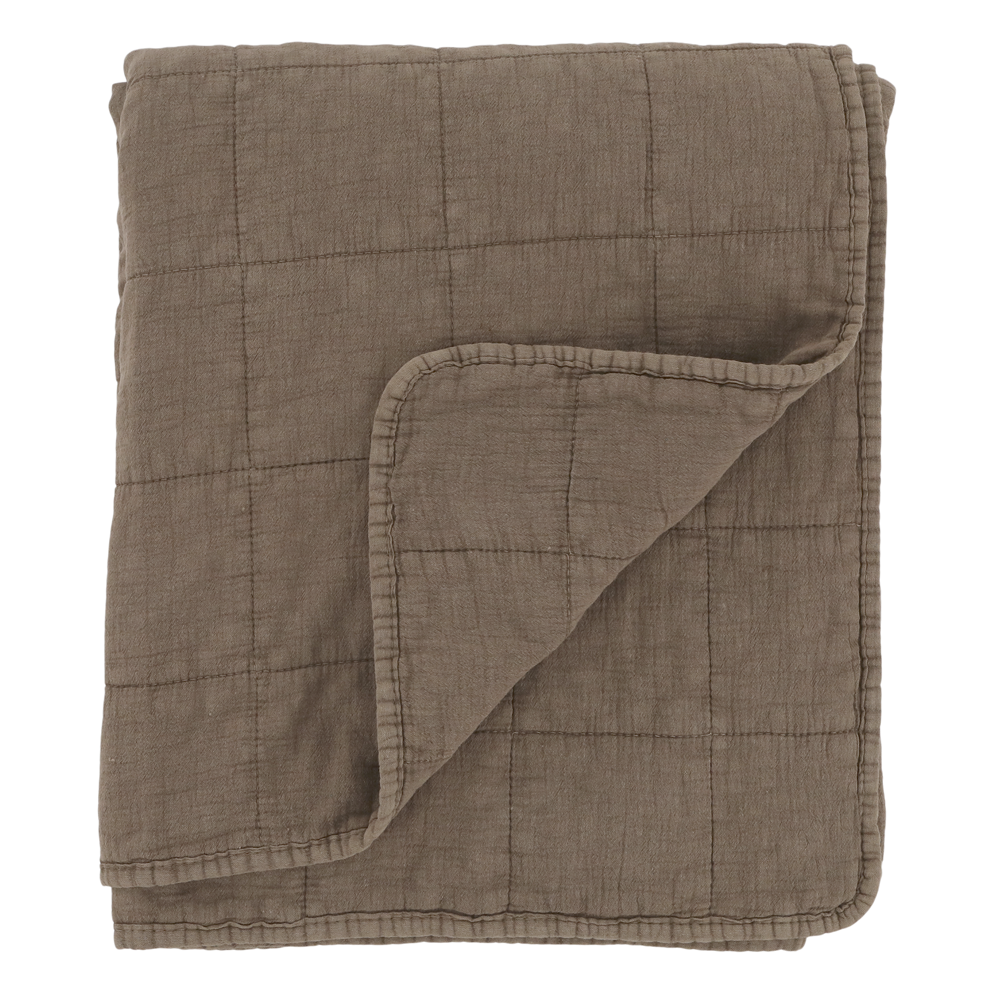 Stonewashed Mocha Quilt - Flo & Joe