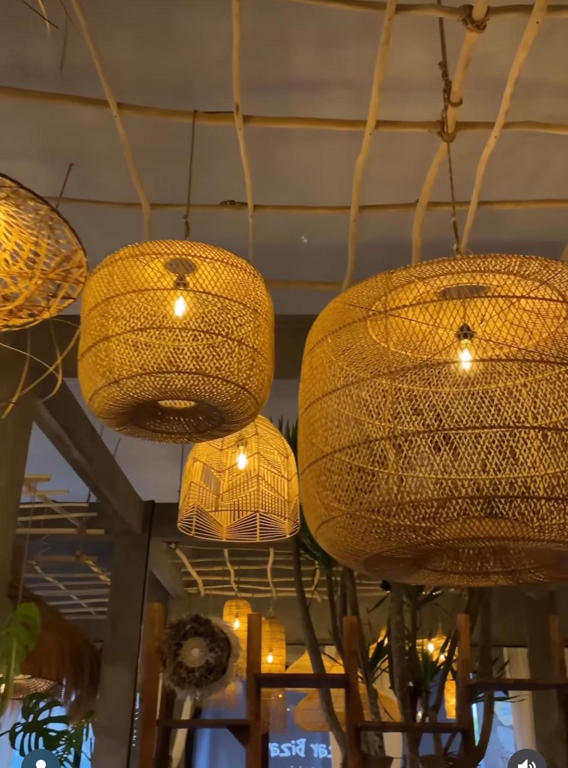The batu bolong pendant / floor light   m   flo & joe