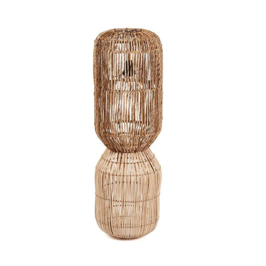 Tall Rattan Pendant Light 80cm