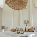 The Cloud Pendant - Natural Rattan Light Shade - XXL - 120cm - Flo & Joe