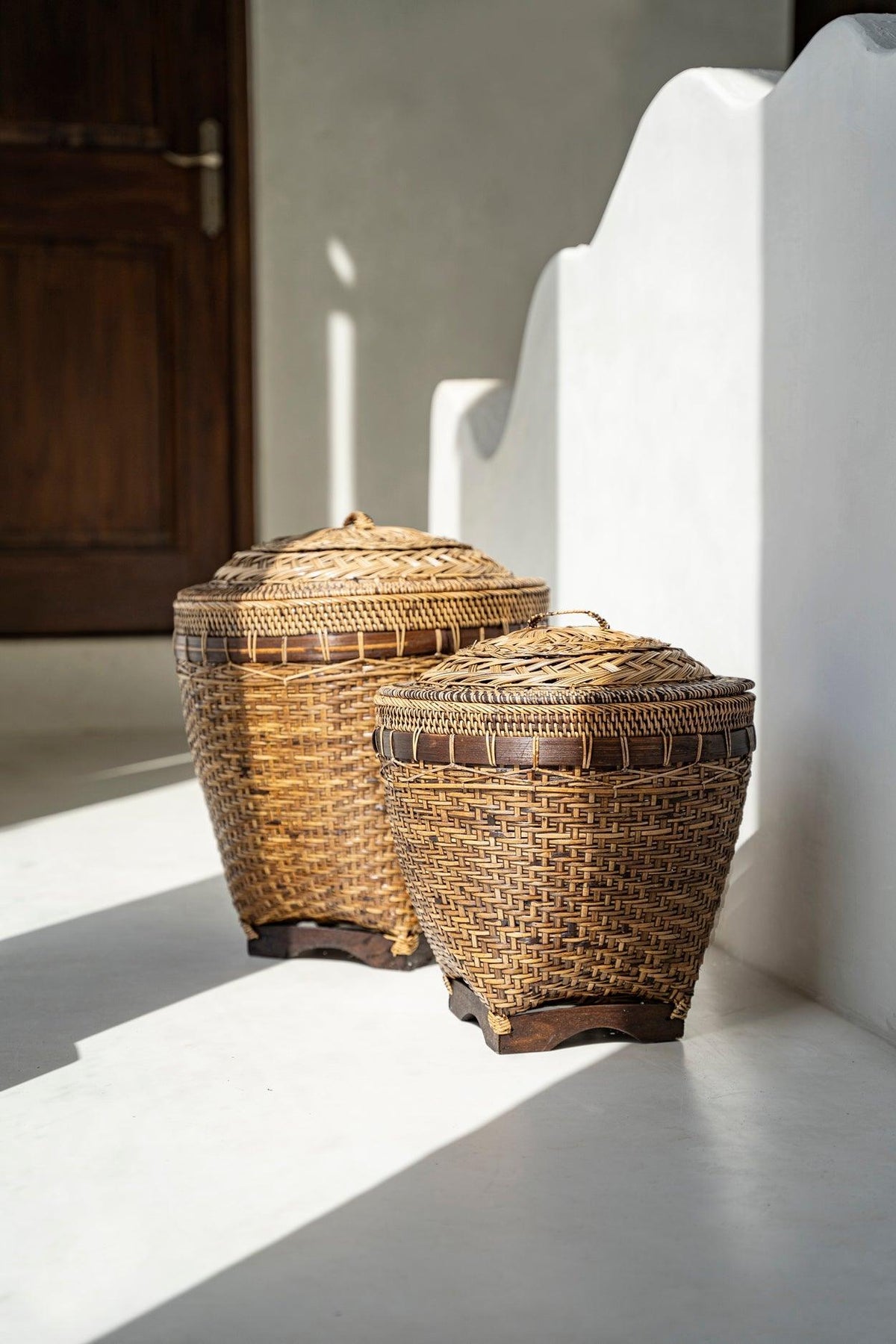 The colonial storage basket   m   flo & joe