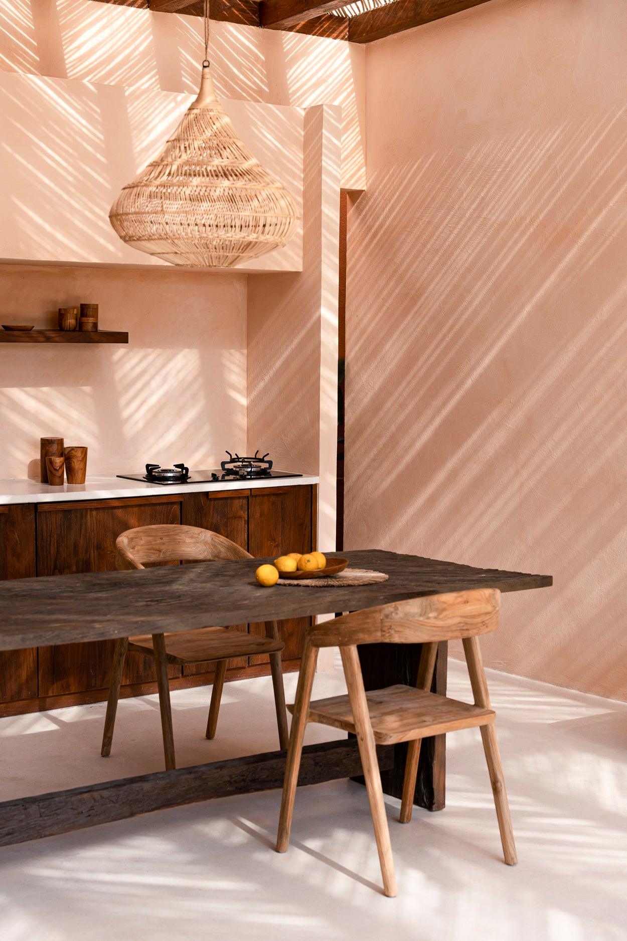 The Drop Natural Pendant Light - large - Flo & Joe