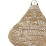 The Drop Natural Rattan Pendant Light -Large - Flo & Joe