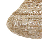 The Drop Natural Rattan Pendant Light - M - Flo & Joe 55 x 55 x 60cm intricate weave