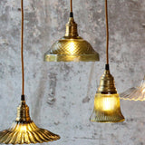 The Green Glass Pendant - L-Ceiling Light Fixtures-Flo &amp; Joe