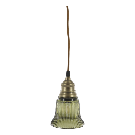 The Green Glass Pendant - S-Ceiling Light Fixtures-Flo &amp; Joe