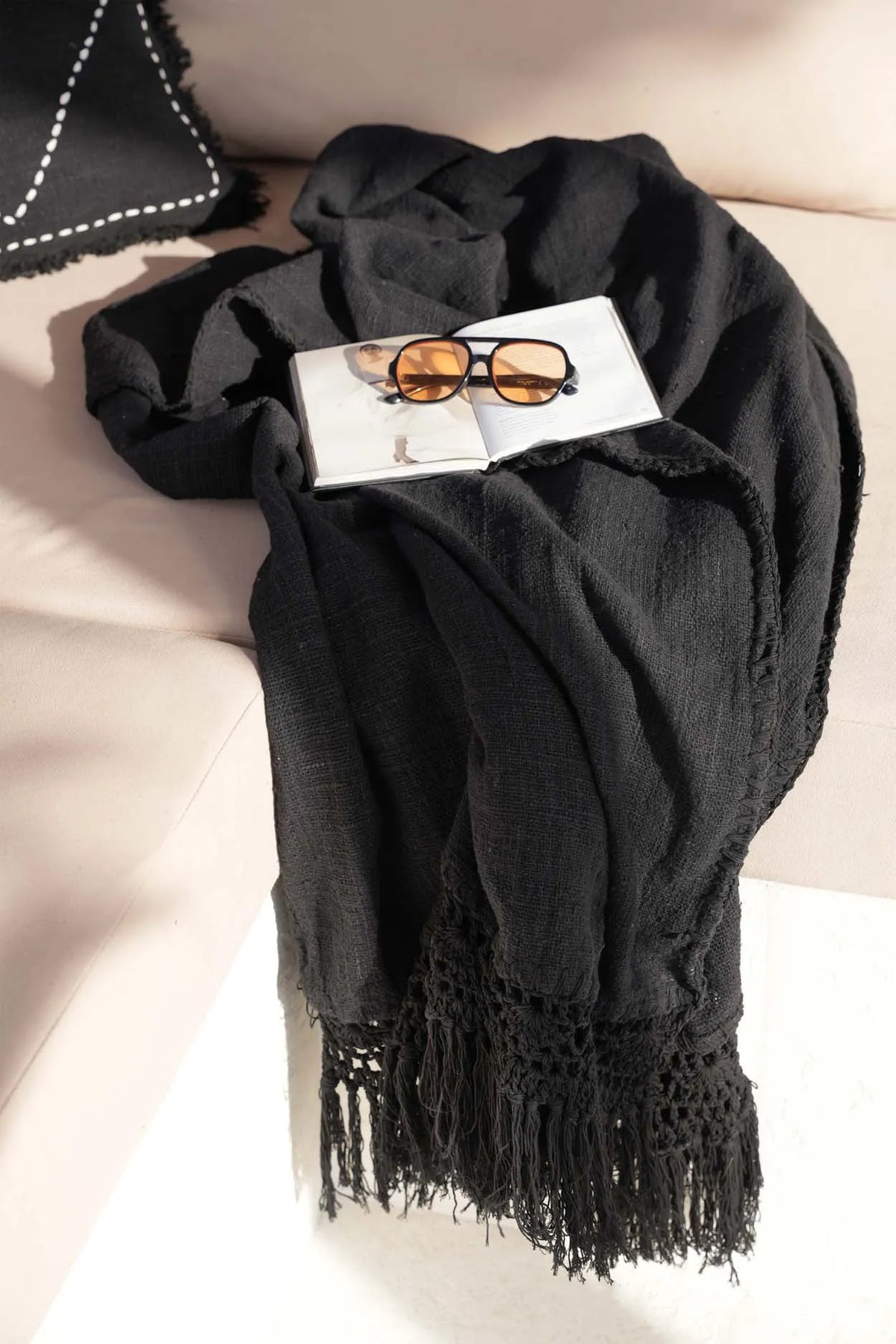 The Gypsy Throw - Black - Flo & Joe