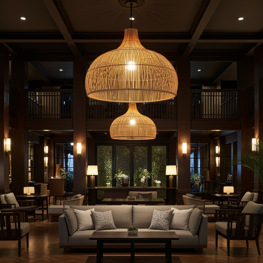 The Lobster - Natural - XL-Ceiling Light Fixtures-Flo &amp; Joe