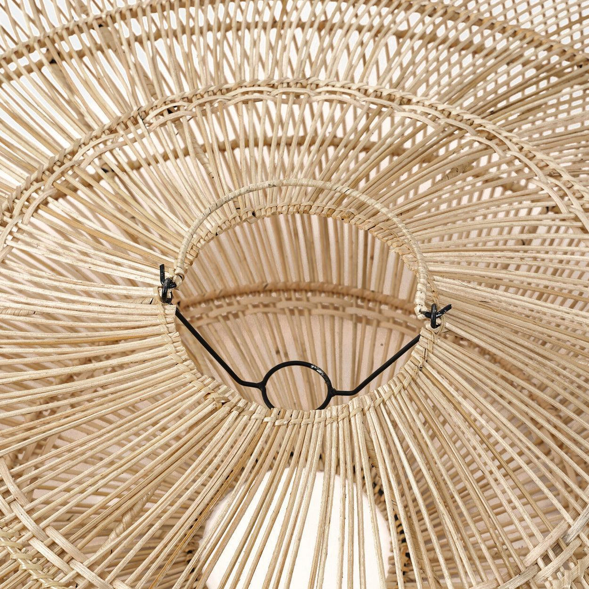 The macaron natural pendant light   xl   flo & joe