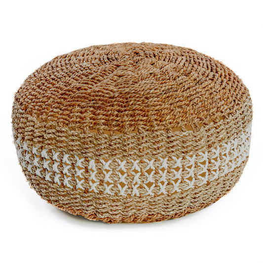 The Macrame Pouffe - 60 - Flo & Joe