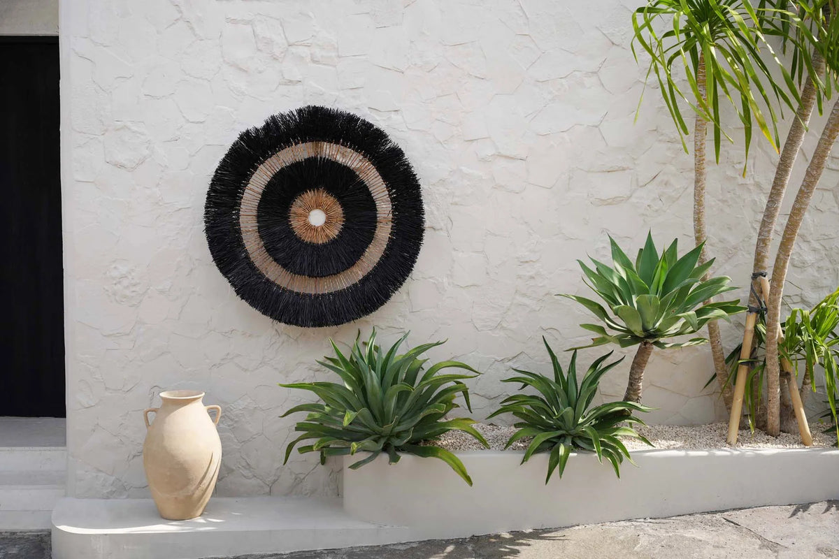 The maurea wall deco   black   110cm   flo & joe