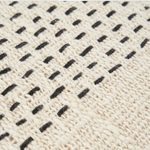 The Misty Cushion Cover - Natural Black - Flo & Joe