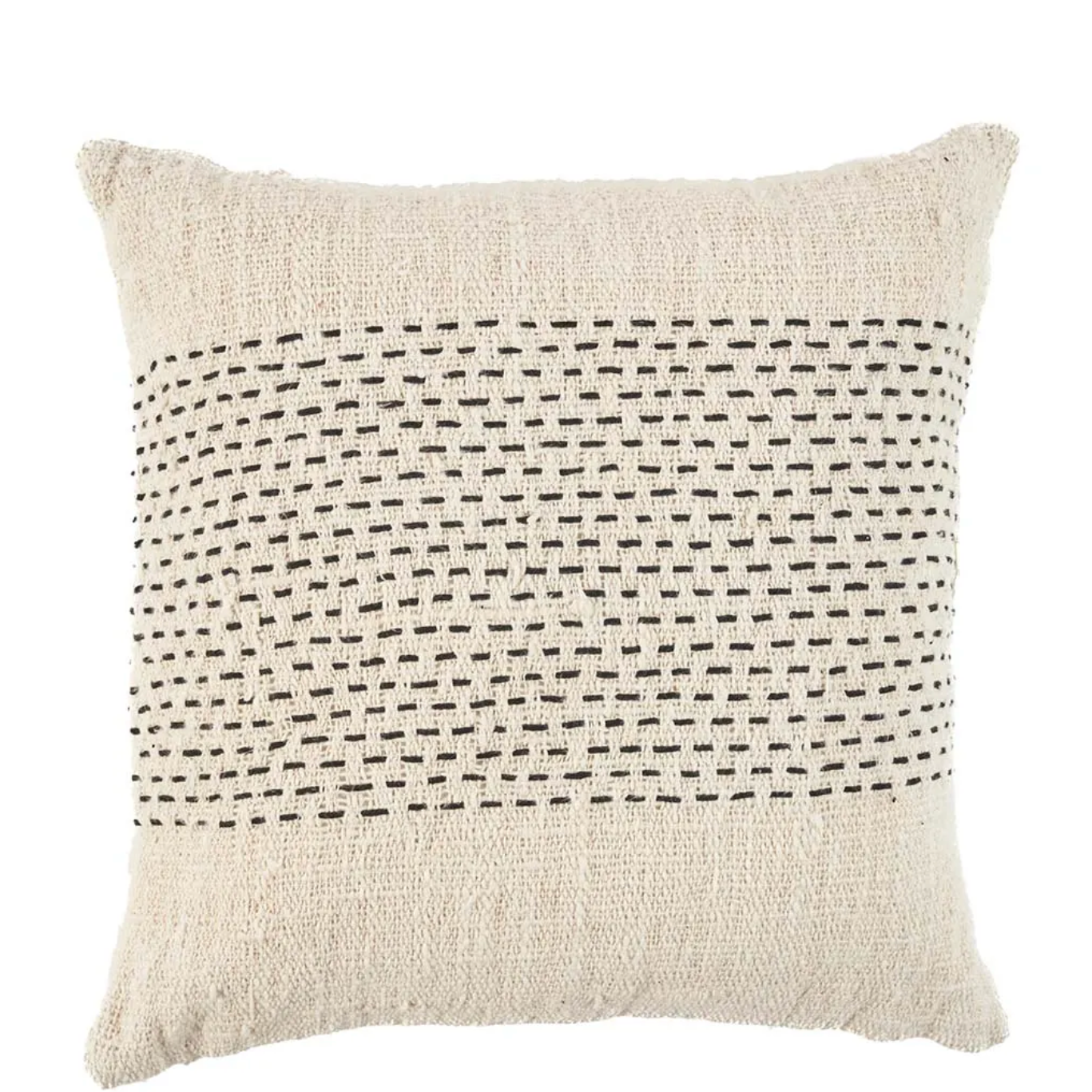 The Misty Cushion Cover - Natural Black - Flo & Joe