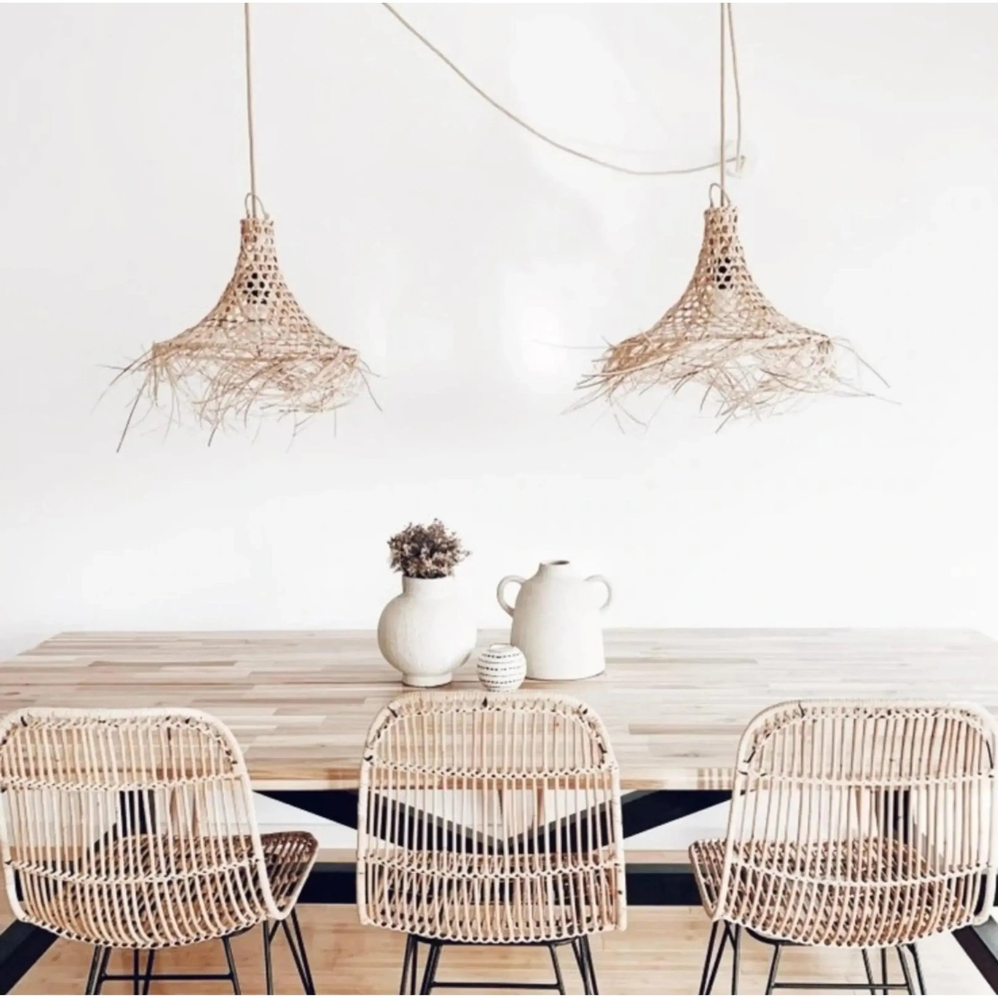 The Mykonos Pendant Natural - S - Flo & Joe