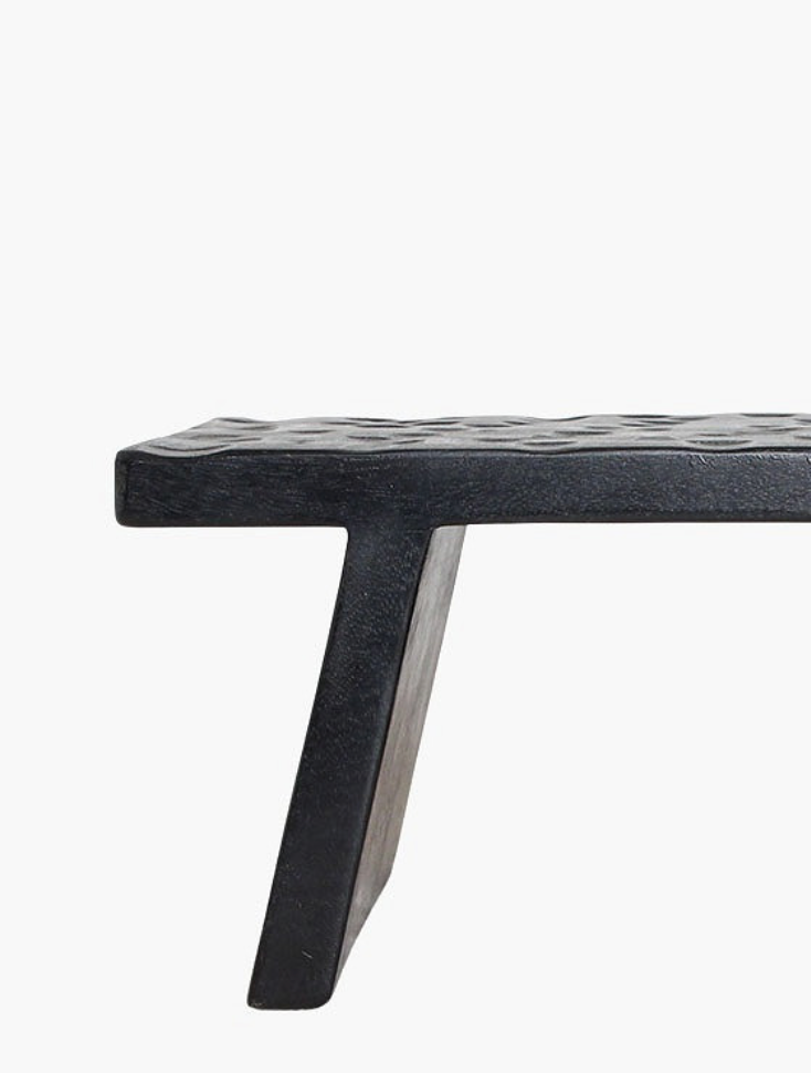 The Paramo Foot Stool - Black - Flo & Joe