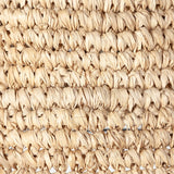 A large dome natural raffia rattan large light shade hanging in a living room - UK