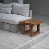 The Reclaimed Teak Side Table - Natural - Flo & Joe