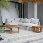 The Reclaimed Teak Side Table - Natural - Flo & Joe