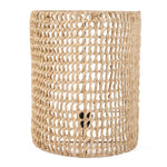 Raffia Woven Wall Sconce