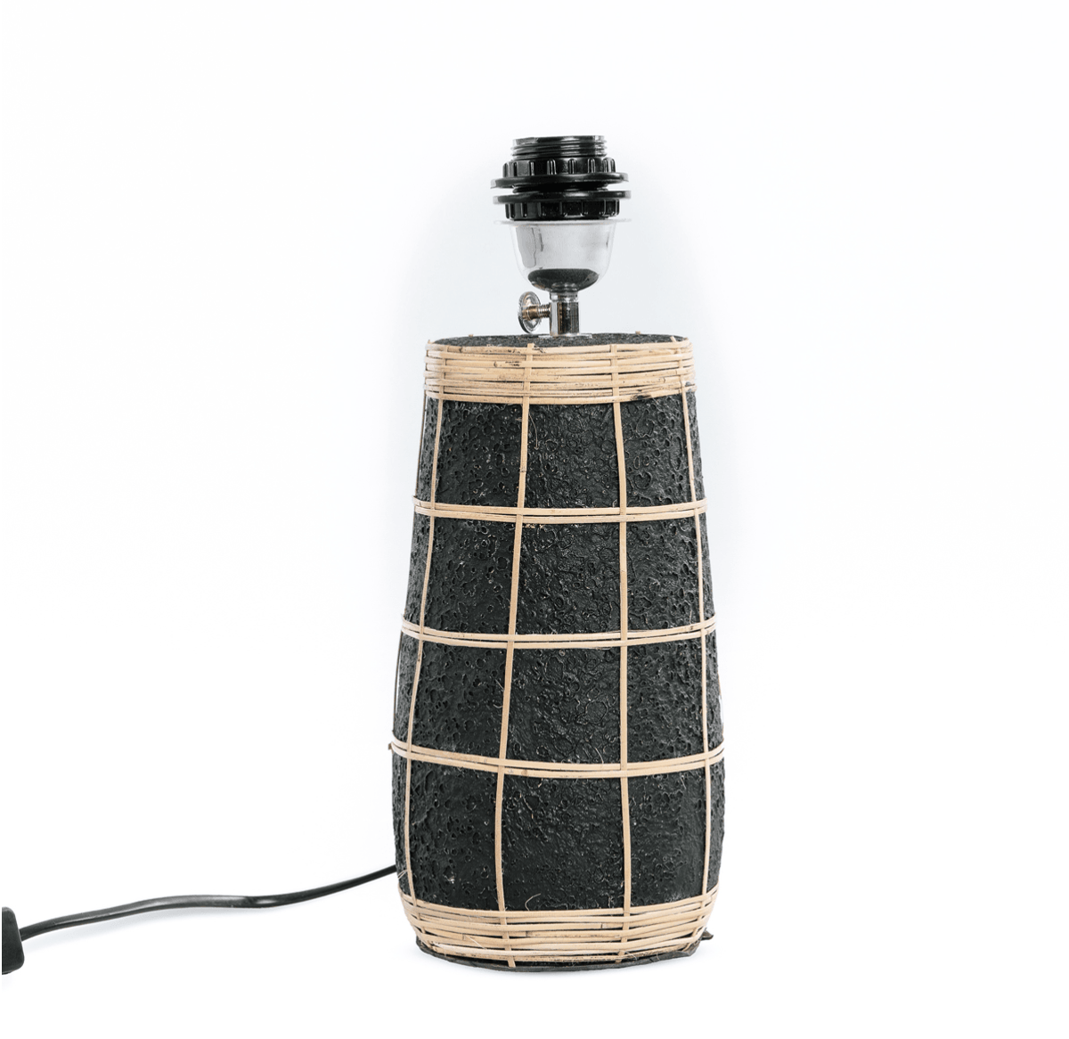 The skiathos table lamp   black   flo & joe