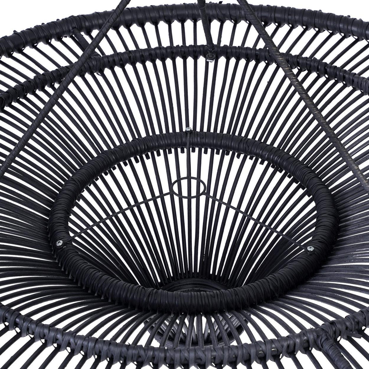 The sky pendant   black   150cm   flo & joe