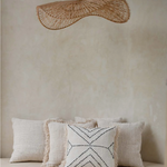 The Tribal Cushion Cover - Natural Black - Flo & Joe