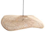 The Wave Rattan Pendant Shade - Natural - Extra Large - Flo & Joe