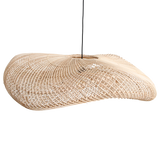 The Wave Rattan Pendant Shade - Natural - Extra Large - Flo & Joe