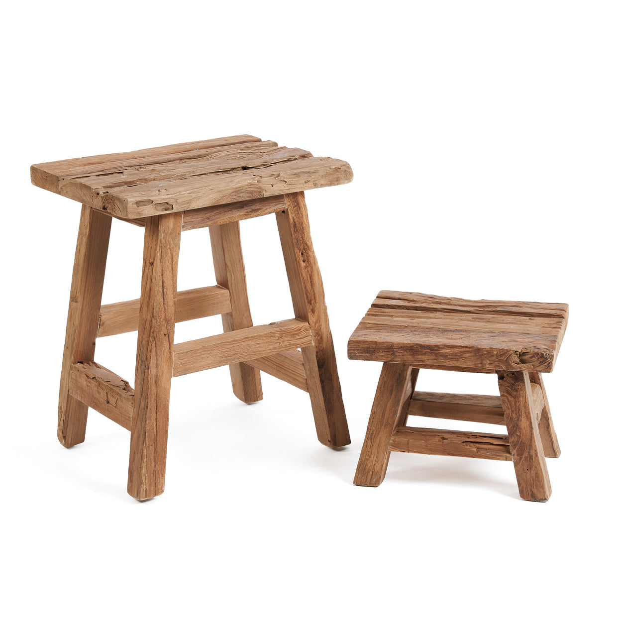 The Yoke Stool - Natural - L - Flo & Joe