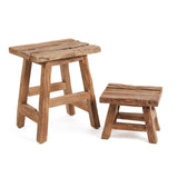 The Yoke Stool - Natural - L - Flo & Joe