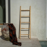 The s'il vous Plaid - Black Orange Throw