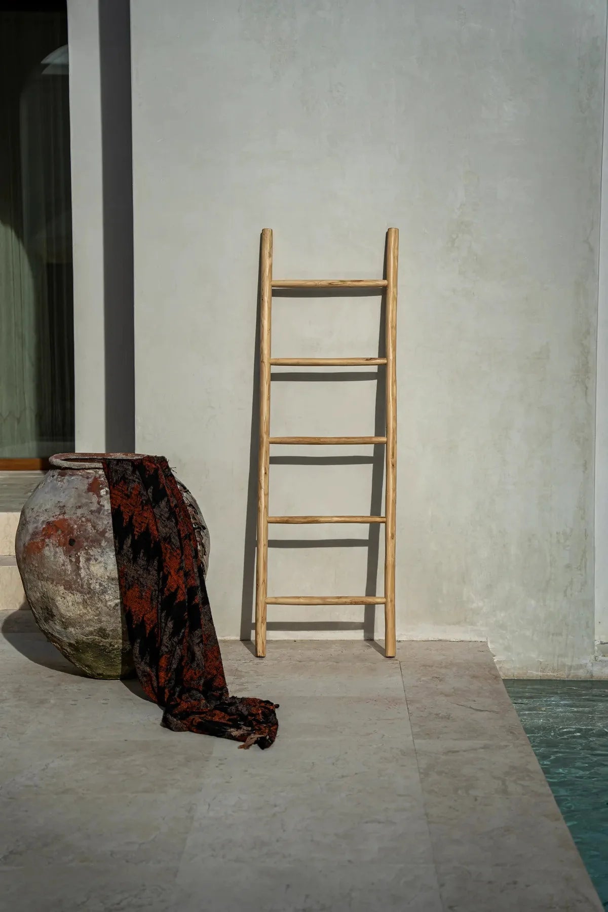 The s'il vous Plaid - Black Orange Throw