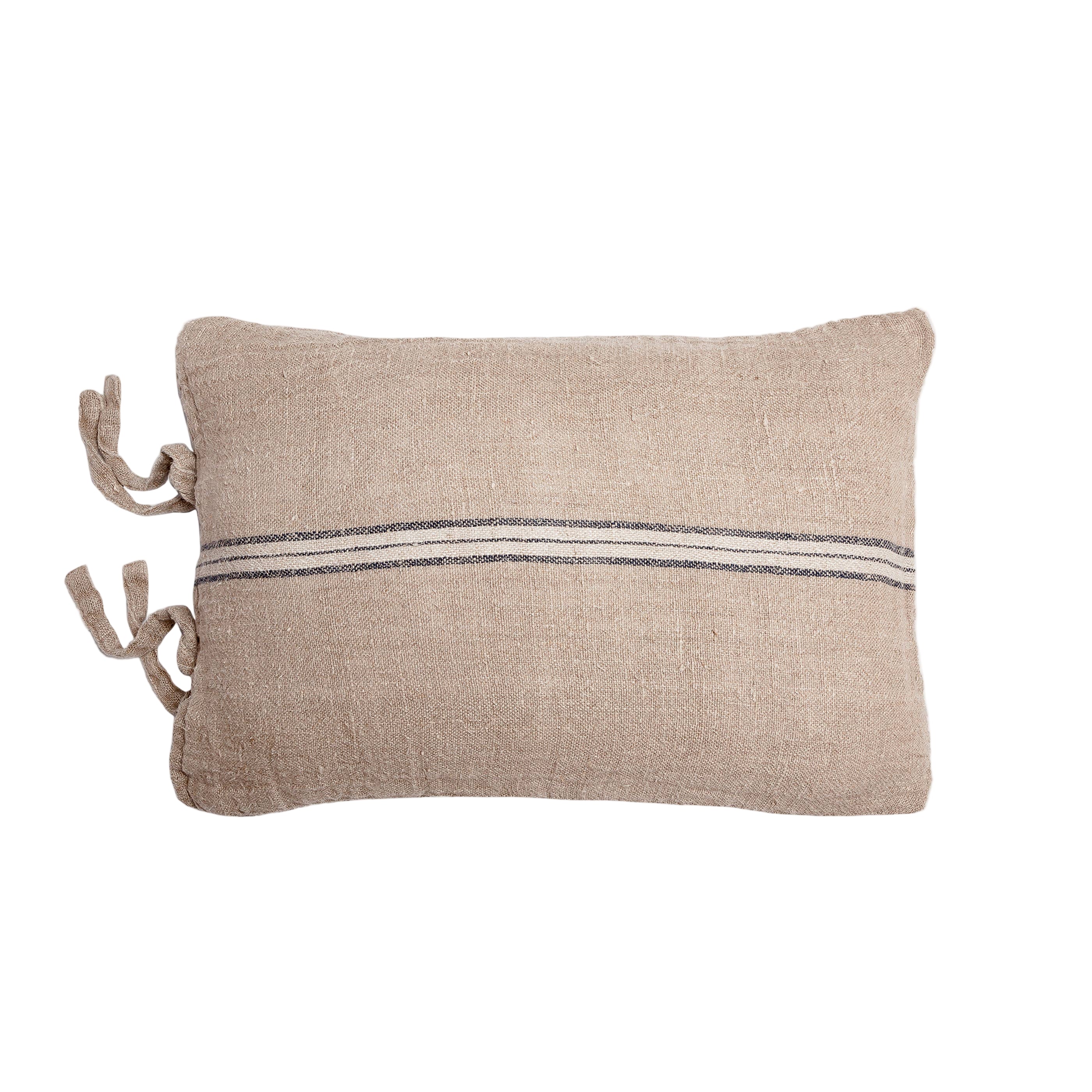 Tie Stripe Linen Cushion cover - Flo & Joe