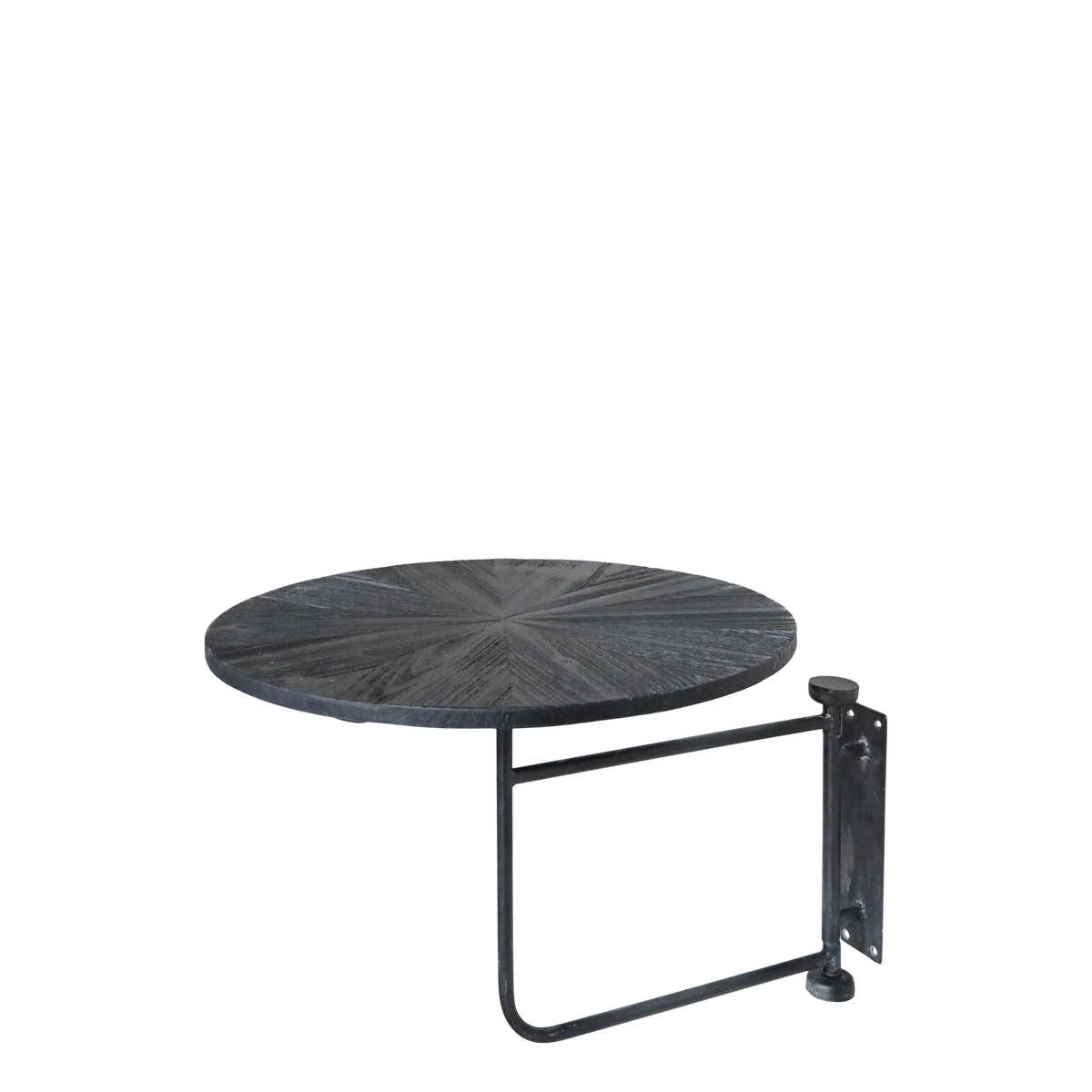 Wall mounted table   30cm black   flo & joe