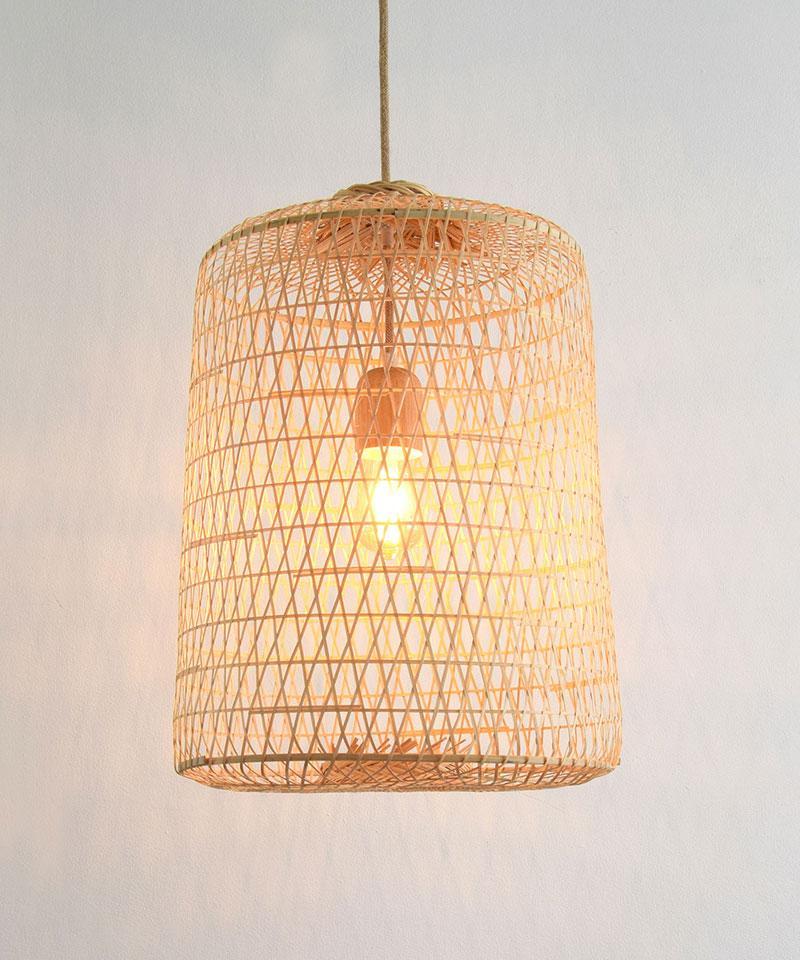 Bamboo basket shades   flo & joe