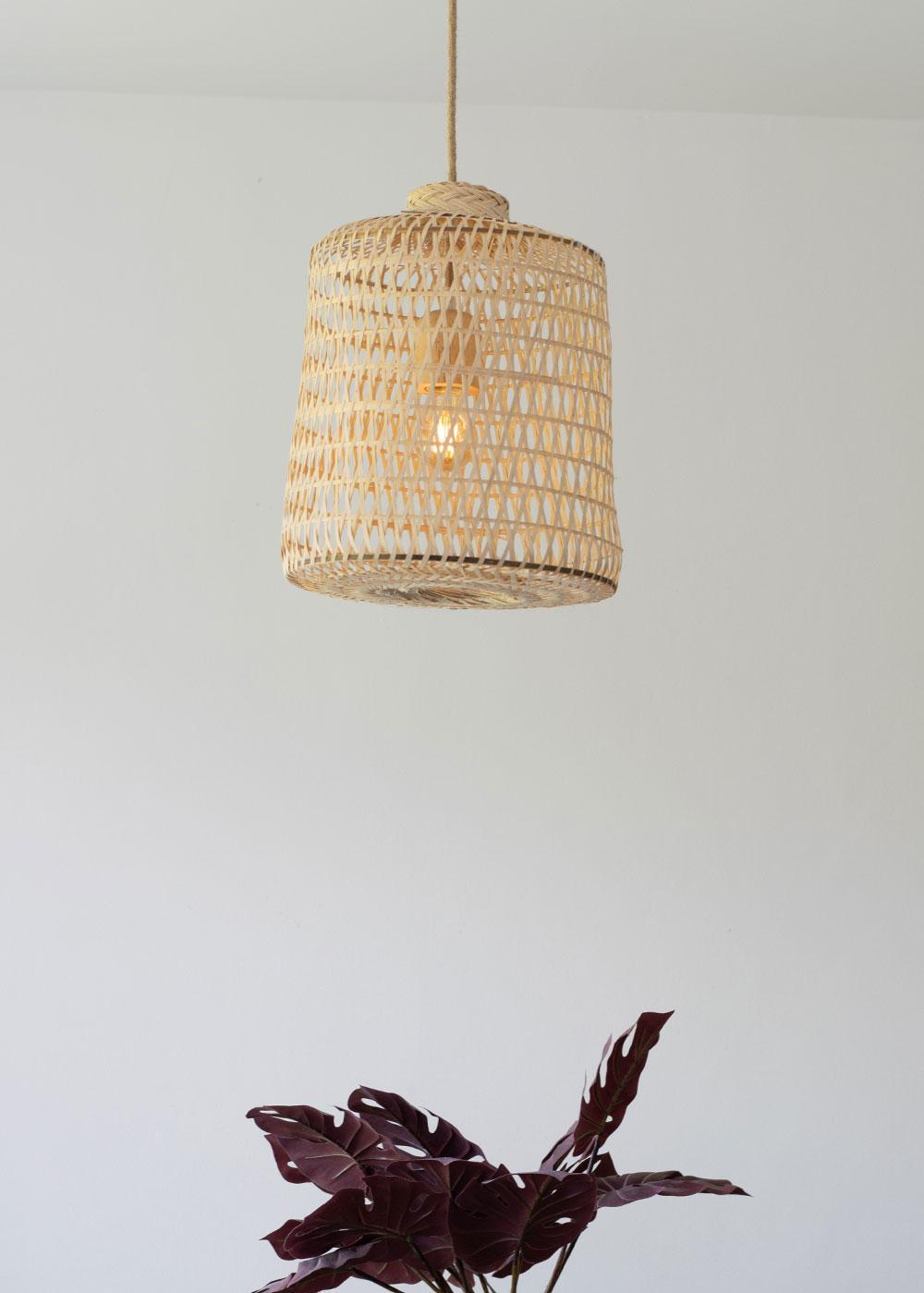 Bamboo basket shades   flo & joe